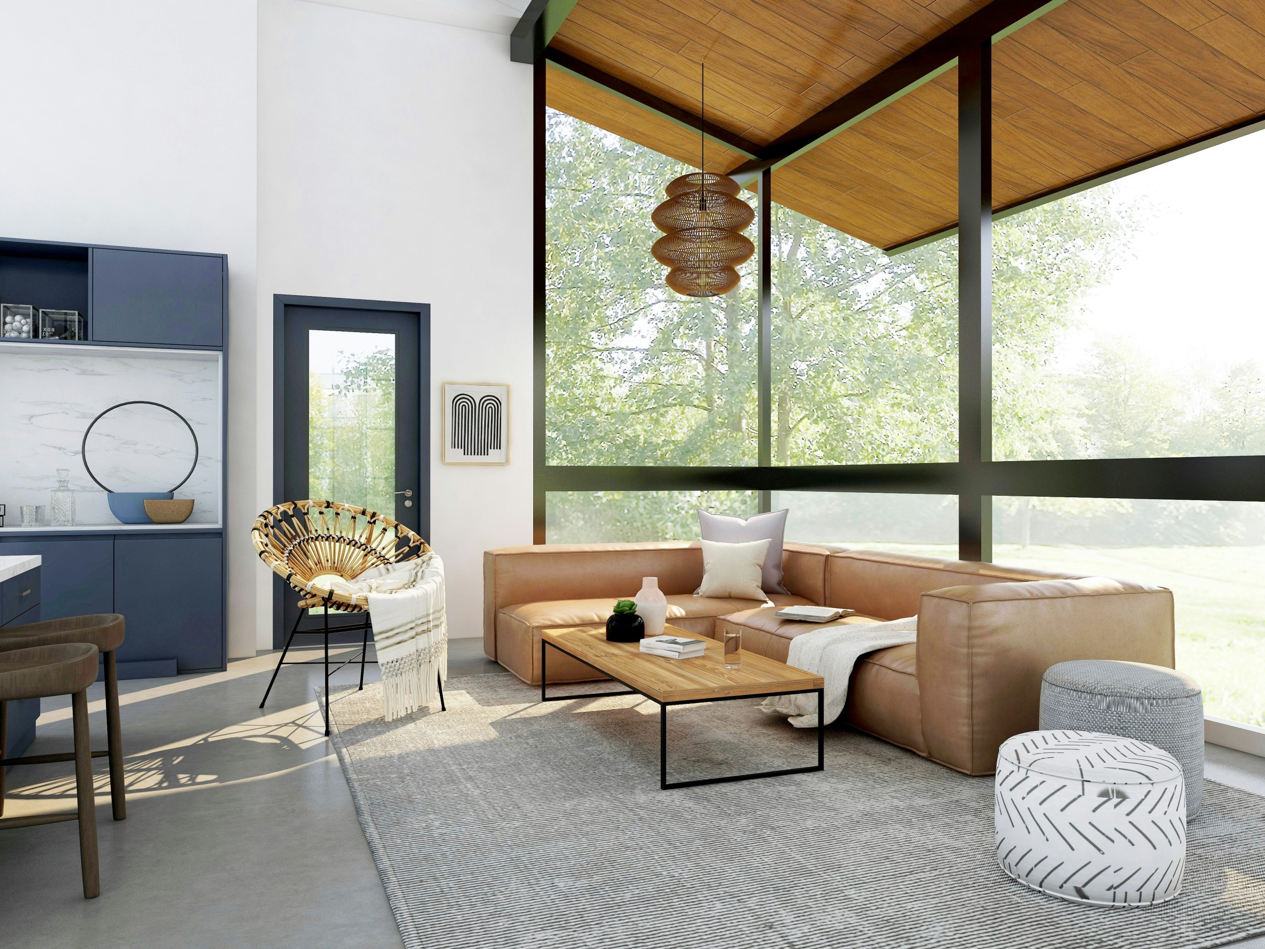 Un appartement spacieux et lumineux.